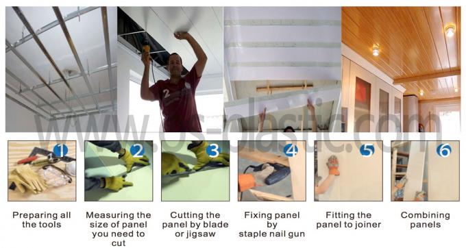 U-Art profiliert flexible PVC-Verdrängung PVC-Jointer eine 5,95 Meter-Länge