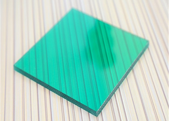 Unzerbrechliche Polycarbonats-Platten-grüne Farbe für Untertagegaragen-Ausgang