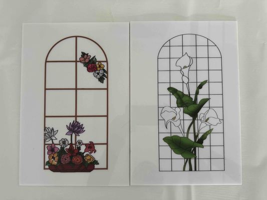 Weiße Polystyrolbleche, speziell für Mexiko, mit Decorada Lámina De Poliestireno-Farbdruck für Verpackung und Isolierung