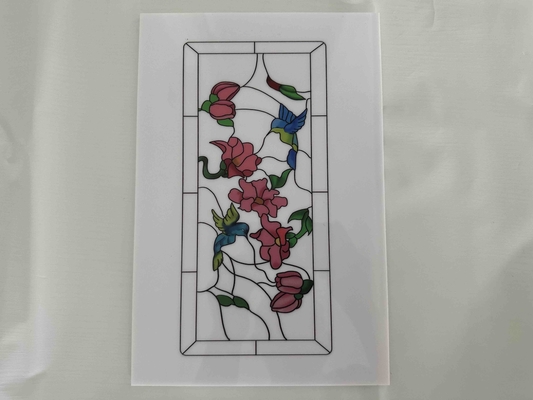 Florausdruckplatten aus Polystyrol für die Dekoration der Türen
