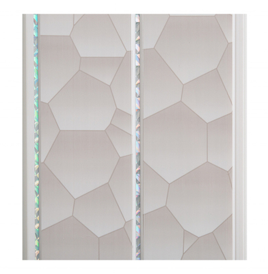 Eco Friendly 5.95m Length PVC Wall Panels With Long Working Life 200 × 7mm