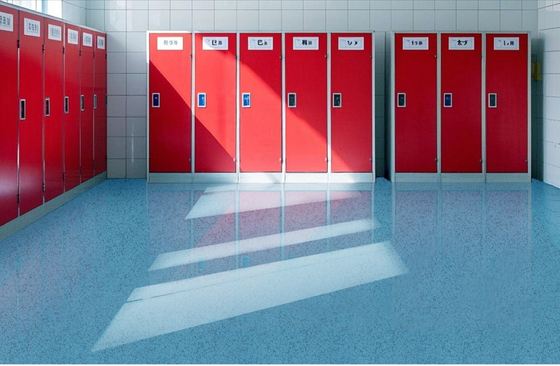 China Fabrik Lieferung Epoxyd Farbe Sandfarbe für Betonboden Neues Bodenbelag Material Selbstnivellierung Bodenfarbe