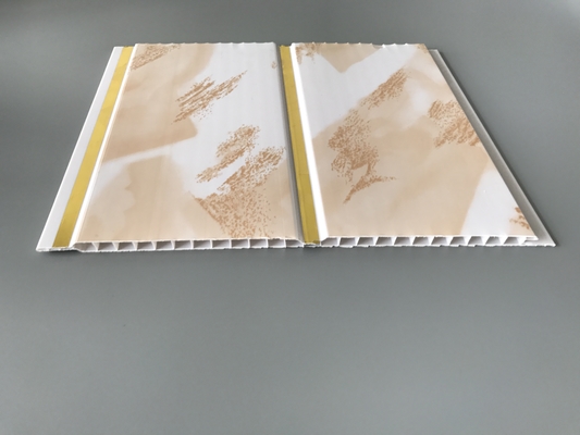 Breite goldene Linien imprägniern Wände für Badezimmer-Umhüllung 250mm