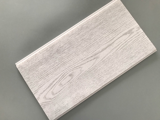 Glatte starke Holz-Laminats-Wände, Innenpvc-Fassadenelement-hölzerner Entwurf