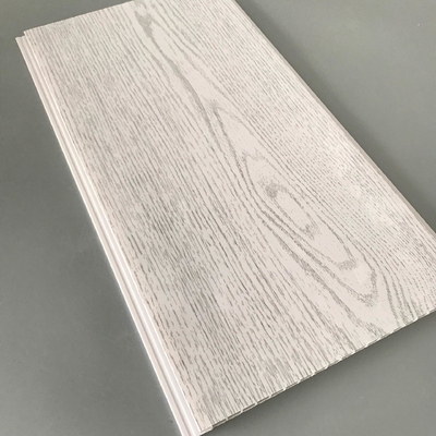 Glatte starke Holz-Laminats-Wände, Innenpvc-Fassadenelement-hölzerner Entwurf
