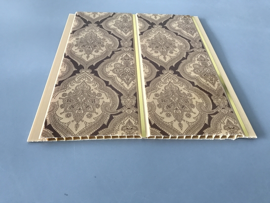 200 × 6mm druckende goldene Linie Decke PVC-Platten für Restaurant-Dekoration