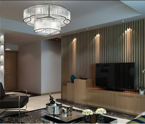 23MM Wasserdichtes Fluted PVC Innenraum Wpc Wandplatte Fiber Bambus Dekorativ Rejilla De Pvc