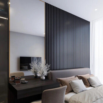 Einfache Installation WPC-Wandpaneel für den Außenbereich 2,9 m/3 m/kundenspezifische Länge mit Clips und Schrauben