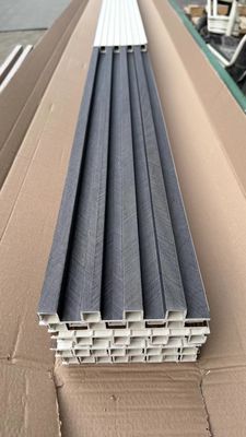 Zeitgenössische Pvc 3d Wandplatten Wpc-Bedeckung Holzkorn Schieferwandplatten