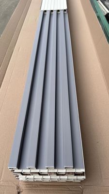 Zeitgenössische Pvc 3d Wandplatten Wpc-Bedeckung Holzkorn Schieferwandplatten