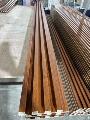 PVC-Schlitten-Akustikplatten dekorative WPC-Platten für Wand und Decke