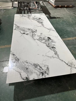 PVC-UV-Platten, wasserdichte Marmorwandplatten, hochglänzende Dekorationsplatten