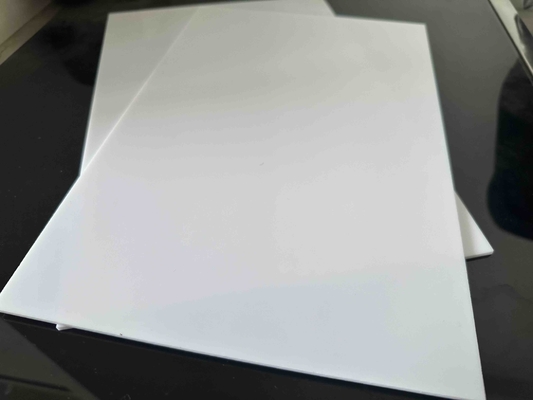 UV-Druck Polystyrolblätter 3D-Druck dekorative PS-Blätter weiße Farbwerbeplatten