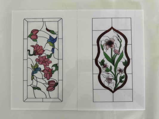 decorada lámina de poliestireno para México Farbdruckplatten aus weißem poliestireno