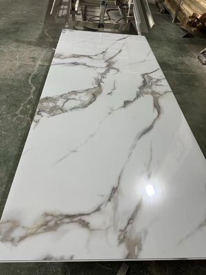 1.22×2.44m 2mm Marmor UV-Platte Heißprägung