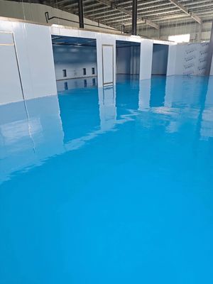 Härte Epoxidmarmorfußboden Umweltschonende selbstnivellierende Fußbodenfarbe Billige Epoxidharzfarbene Sandbodenbeschichtung