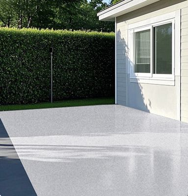 Spiegelmarmoreffekt Epoxy-Bodenbeschichtung Verschleißbeständig Langlebige Bodenfarbe Farbiger Sand Bodenbeschichtung Epoxy