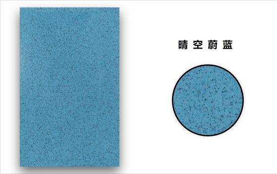 Einfach zu installieren Epoxy-farbige Sand Fußbodenfarbe für den Außenbereich mit zwei Teilen Quarz-Epoxy-Bemalung Farbige Epoxy-Bodenbelag