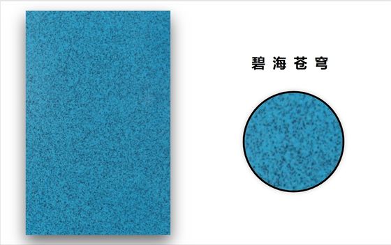 Einfach zu installieren Epoxy-farbige Sand Fußbodenfarbe für den Außenbereich mit zwei Teilen Quarz-Epoxy-Bemalung Farbige Epoxy-Bodenbelag
