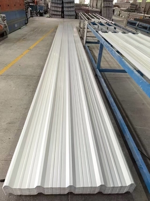 Hochwertige UPVC-Dachplatten Weiße Farbe T1070 UPVC-Dachplatte Wellen-Dachplatten Billiges PVC-Dachmaterial