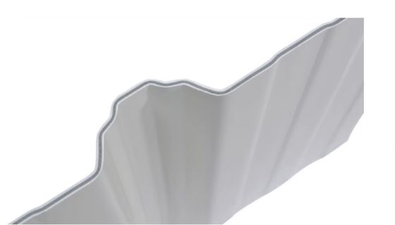 T1130 Wellpappe aus UPVC, weiße Farbe, mehrschichtige UPVC-Dachbleche, langlebige UPVC-Plastik, Öko-Dach, Wellen-Dachplattenlieferant