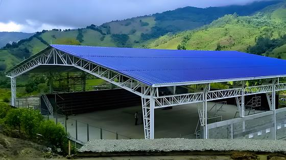 Wasserdichte ASA PVC-Dachfliesen Kunststoff-UPVC-Dachbleche für Schuppen Spanische synthetische Pvc-Dachplatte UV-dichtes Farbdachmaterial