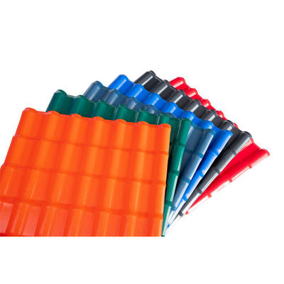 Feuerfeste, externe Anti-UV PVC-Wellplatten für Dächer, beliebte UPVC-Kunststoff-Dachziegel, synthetische Ziegel mit ASA-Beschichtung