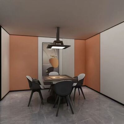 1220×2440mm Kristallplatte aus Kohlenstoff Steinplatte aus Kohlenstoff PVC-Laminate für die Wand