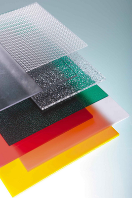 Multi Farbunzerbrechliche Polycarbonats-Platte/dauerhaftes Blatt