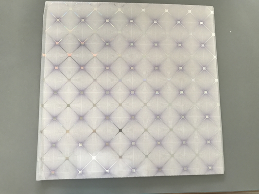 Einfach installieren Sie/saubere Stärke-glänzender purpurroter Entwurf PVC-Deckenplatte-7mm
