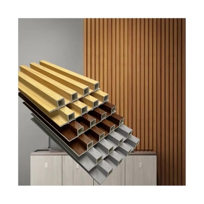 Fabrikpreis Holzkorn wpc Innenwandplatte Gitter Dekorationsplatte pvc Flachplatte