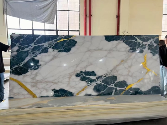 Wasserdichte PVC-Massivbleche für Wanddekorationen UV-Marmorbleche 1220x2440x3mm
