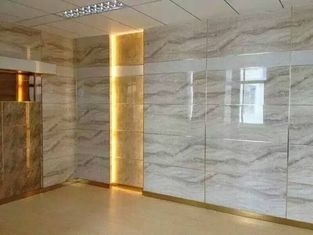 Badezimmer-Wand-Außenmarmorfarbe UVbeschichtungs-feste PVCs wasserdichte