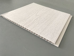 Kundenspezifische PVC-Holz-Deckenpaneele Innenholz-Wandpaneele 7 mm Dicke Hochglanz-Decken-PVC-Paneel