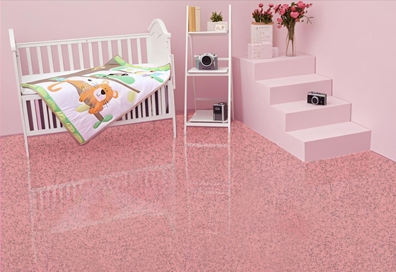 Zwei Komponenten selbstnivellierende Farbe Epoxy-Marmor-Ston Fußboden Umweltschonende Epoxy-Harz Fußbodenbeschichtung Zuhause Verwendung Farbe Sandfußboden